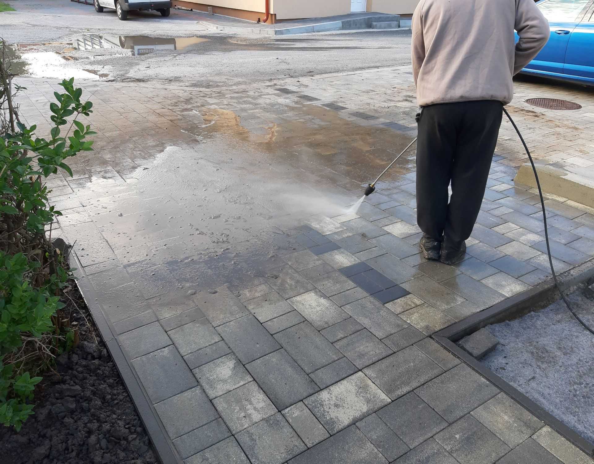 Térkőtisztítás - sár, olajfolt eltávolítása - Kőtisztítás.eu